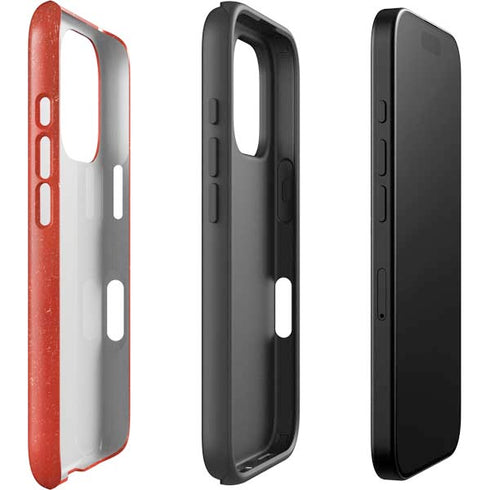 Vietnam Flag Distressed iPhone 16 Pro Max Impact Case